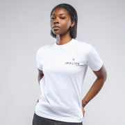 iMALiVE Classic T-Shirt UNISEX (WHITE)