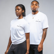 iMALiVE Classic T-Shirt UNISEX (WHITE)