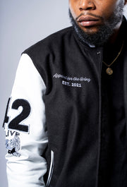 iMALiVE Varsity Jacket Men's (Black)